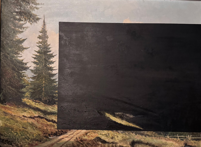 ARTHUR SCHAFFNER. REPAINTING A BLACK FOREST
