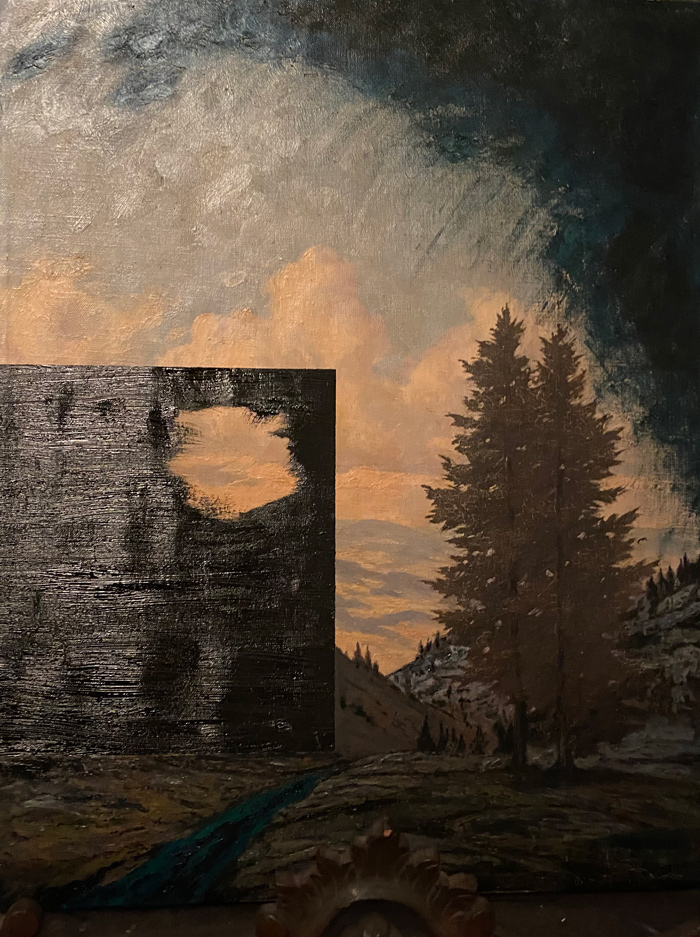 REPAINTING THE HIKING VIEW